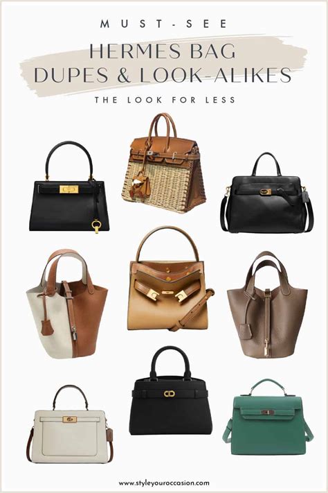 dupe designer bags|best look alike designer bags.